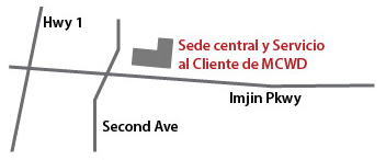 Customer Service Office Map